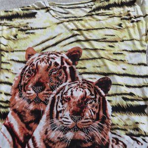WOMEN'S TIGER TOP- PULL OVER